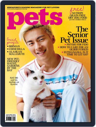 Pets Singapore July 31st, 2012 Digital Back Issue Cover