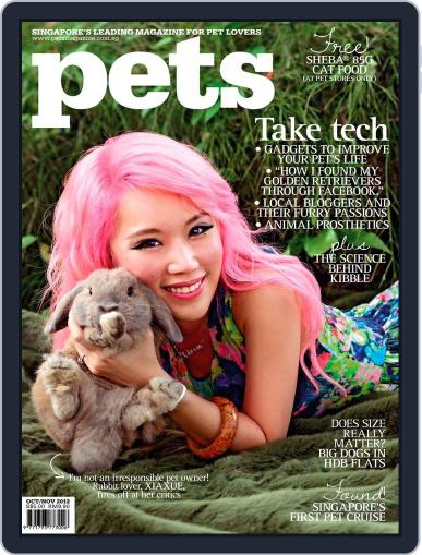 Pets Singapore October 1st, 2012 Digital Back Issue Cover