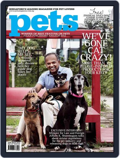 Pets Singapore March 31st, 2013 Digital Back Issue Cover