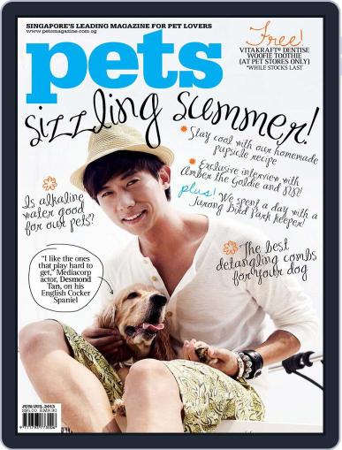 Pets Singapore June 6th, 2013 Digital Back Issue Cover