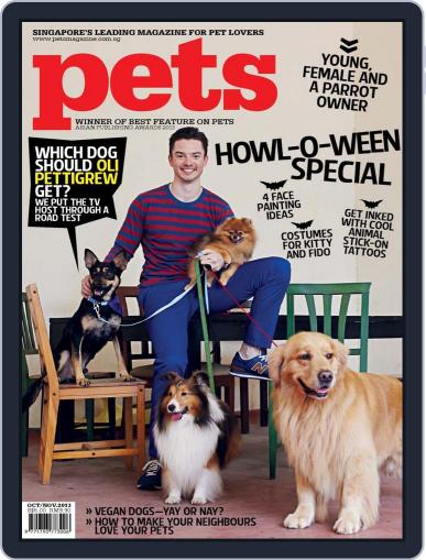 Pets Singapore October 4th, 2013 Digital Back Issue Cover