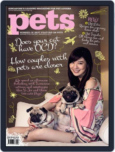 Pets Singapore February 20th, 2014 Digital Back Issue Cover