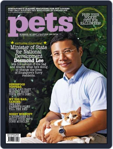 Pets Singapore October 24th, 2014 Digital Back Issue Cover