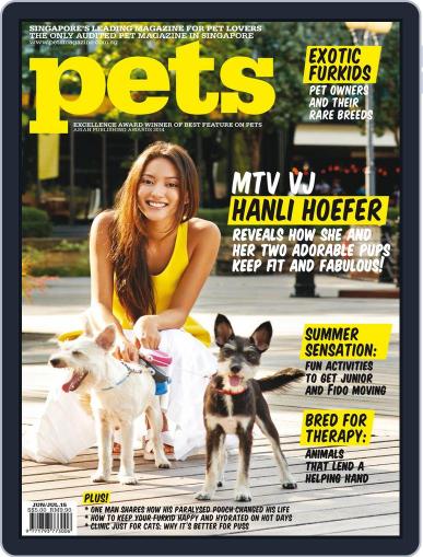 Pets Singapore June 1st, 2015 Digital Back Issue Cover