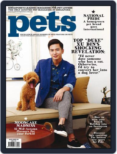 Pets Singapore August 1st, 2015 Digital Back Issue Cover