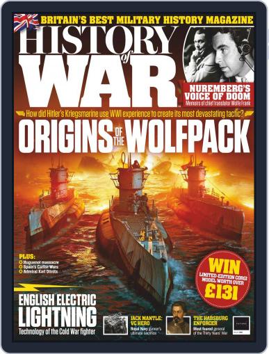 History of War April 1st, 2019 Digital Back Issue Cover
