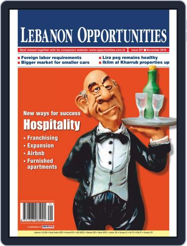 Lebanon Opportunities November 1st, 2018 Digital Back Issue Cover
