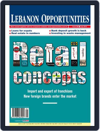 Lebanon Opportunities July 1st, 2019 Digital Back Issue Cover