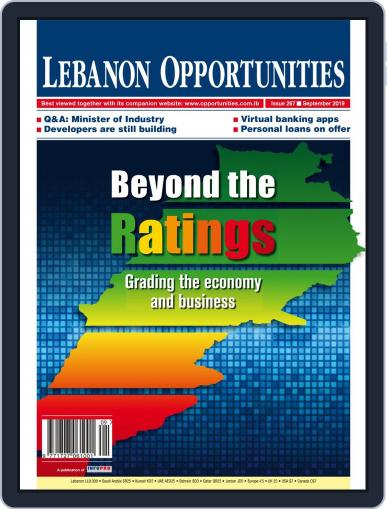 Lebanon Opportunities September 1st, 2019 Digital Back Issue Cover