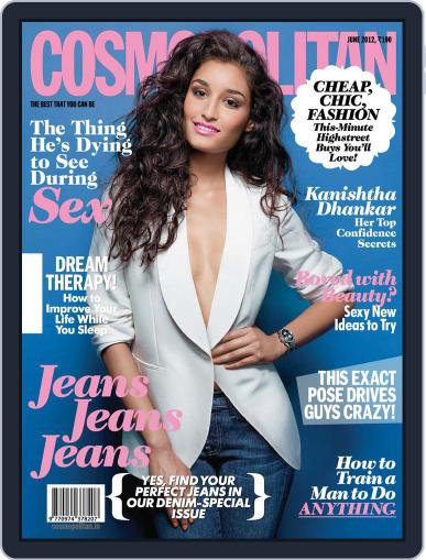 Cosmopolitan India June 18th, 2012 Digital Back Issue Cover