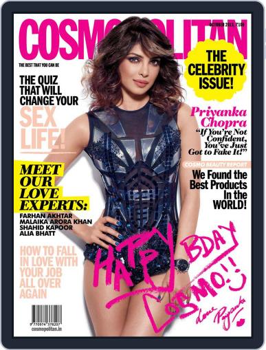 Cosmopolitan India October 18th, 2013 Digital Back Issue Cover