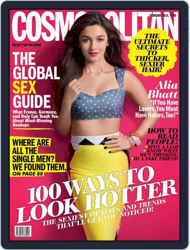 Cosmopolitan India February 12th, 2014 Digital Back Issue Cover