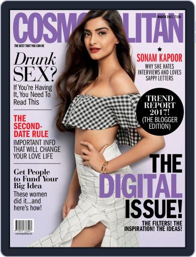 Cosmopolitan India March 1st, 2017 Digital Back Issue Cover