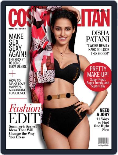 Cosmopolitan India May 1st, 2017 Digital Back Issue Cover