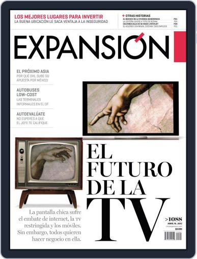 Expansión April 16th, 2012 Digital Back Issue Cover