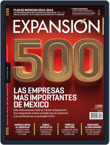 Expansión June 25th, 2012 Digital Back Issue Cover