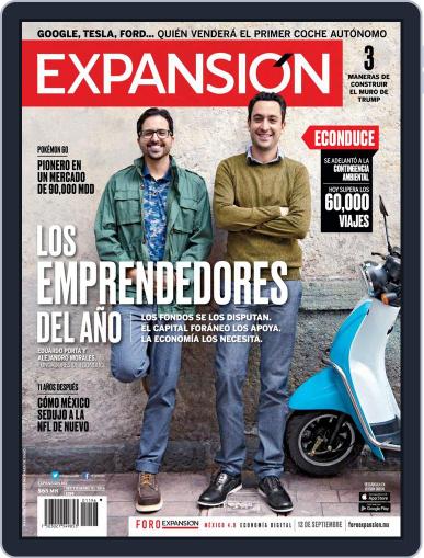 Expansión September 1st, 2016 Digital Back Issue Cover