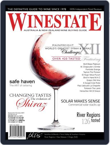 Winestate September 1st, 2017 Digital Back Issue Cover