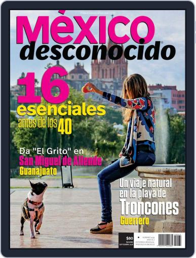 México Desconocido September 1st, 2018 Digital Back Issue Cover