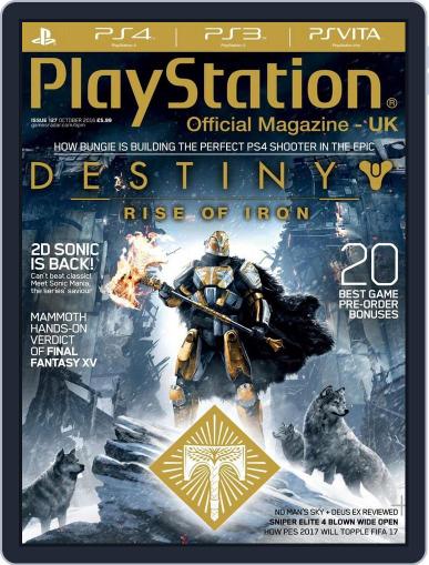 Official PlayStation Magazine - UK Edition October 1st, 2016 Digital Back Issue Cover