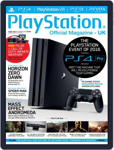 Official PlayStation Magazine - UK Edition November 1st, 2016 Digital Back Issue Cover