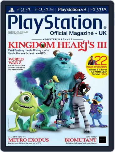 Official PlayStation Magazine - UK Edition April 1st, 2018 Digital Back Issue Cover
