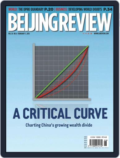 Beijing Review February 6th, 2013 Digital Back Issue Cover