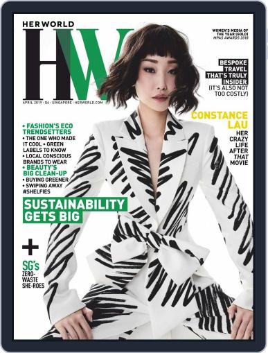 Her World Singapore April 1st, 2019 Digital Back Issue Cover