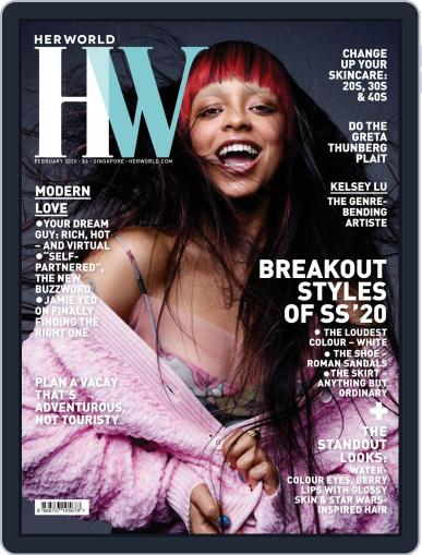 Her World Singapore February 1st, 2020 Digital Back Issue Cover