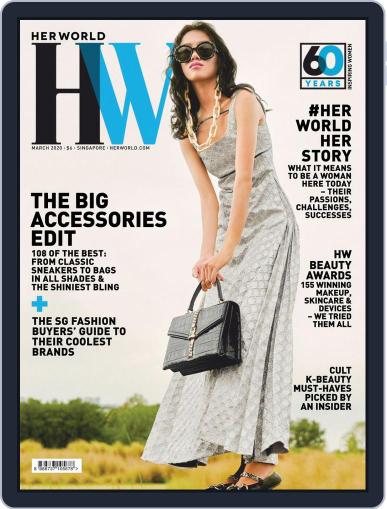 Her World Singapore March 1st, 2020 Digital Back Issue Cover