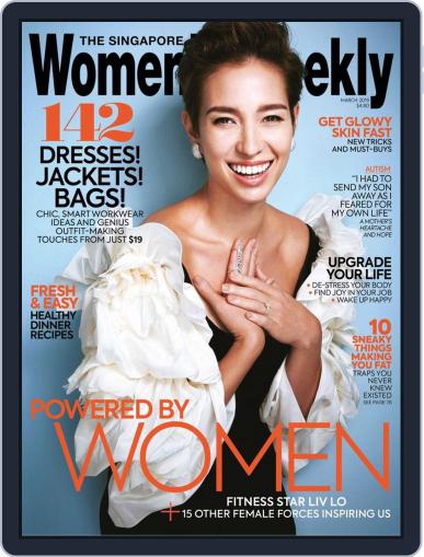 Singapore Women's Weekly March 1st, 2019 Digital Back Issue Cover
