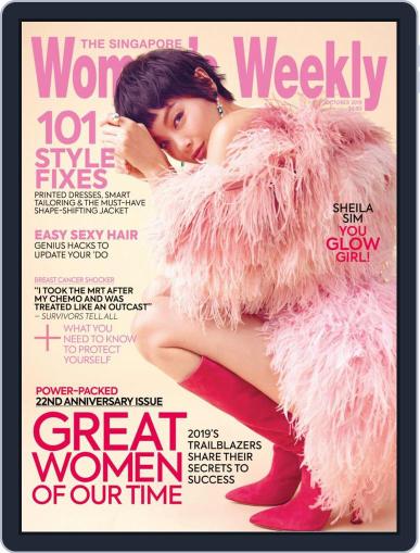 Singapore Women's Weekly October 1st, 2019 Digital Back Issue Cover