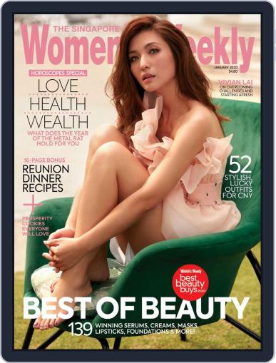 Singapore Women's Weekly January 1st, 2020 Digital Back Issue Cover