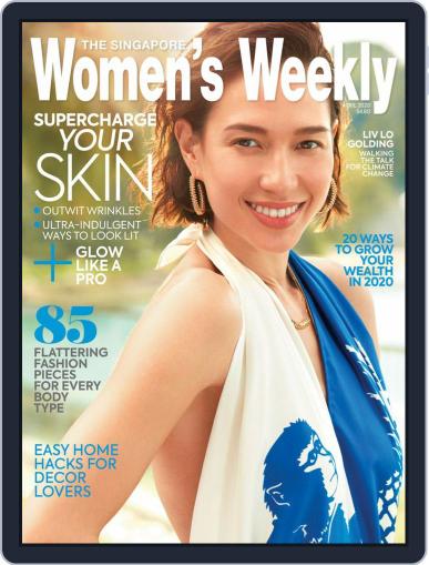 Singapore Women's Weekly April 1st, 2020 Digital Back Issue Cover