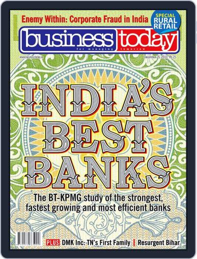 Business Today December 9th, 2010 Digital Back Issue Cover