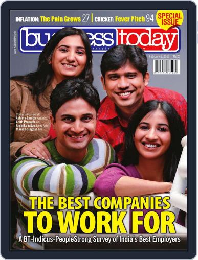 Business Today January 20th, 2011 Digital Back Issue Cover