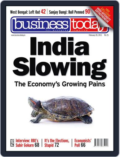 Business Today February 2nd, 2011 Digital Back Issue Cover