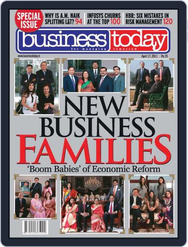 Business Today April 1st, 2011 Digital Back Issue Cover