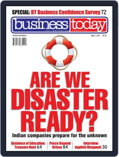 Business Today April 13th, 2011 Digital Back Issue Cover