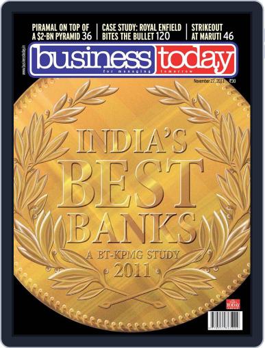 Business Today November 27th, 2011 Digital Back Issue Cover