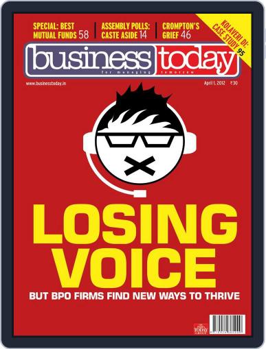 Business Today March 15th, 2012 Digital Back Issue Cover