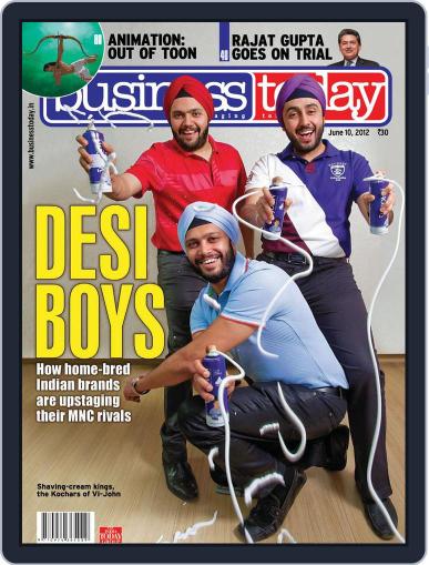 Business Today May 25th, 2012 Digital Back Issue Cover