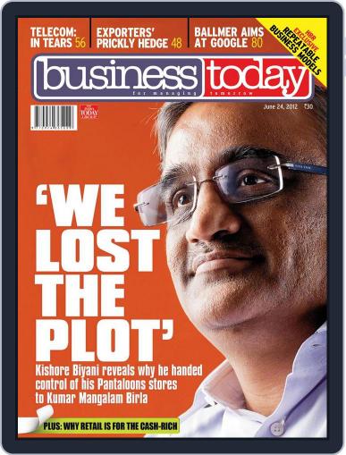 Business Today June 7th, 2012 Digital Back Issue Cover