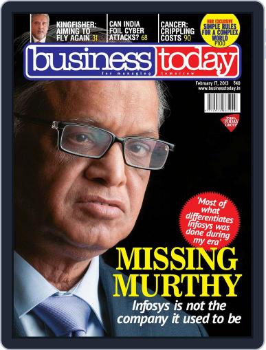 Business Today February 1st, 2013 Digital Back Issue Cover