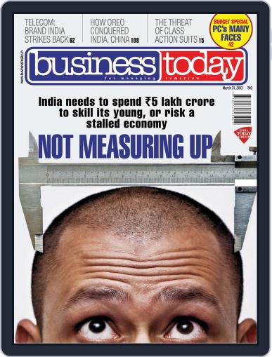 Business Today March 13th, 2013 Digital Back Issue Cover