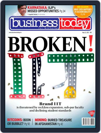 Business Today April 24th, 2013 Digital Back Issue Cover