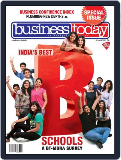 Business Today October 9th, 2013 Digital Back Issue Cover