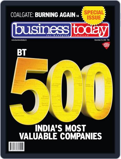 Business Today October 23rd, 2013 Digital Back Issue Cover