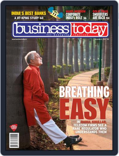 Business Today November 20th, 2013 Digital Back Issue Cover