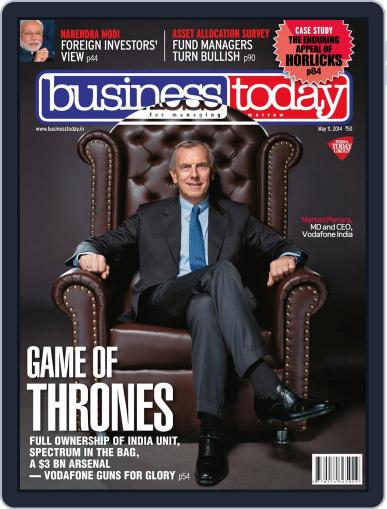 Business Today April 23rd, 2014 Digital Back Issue Cover